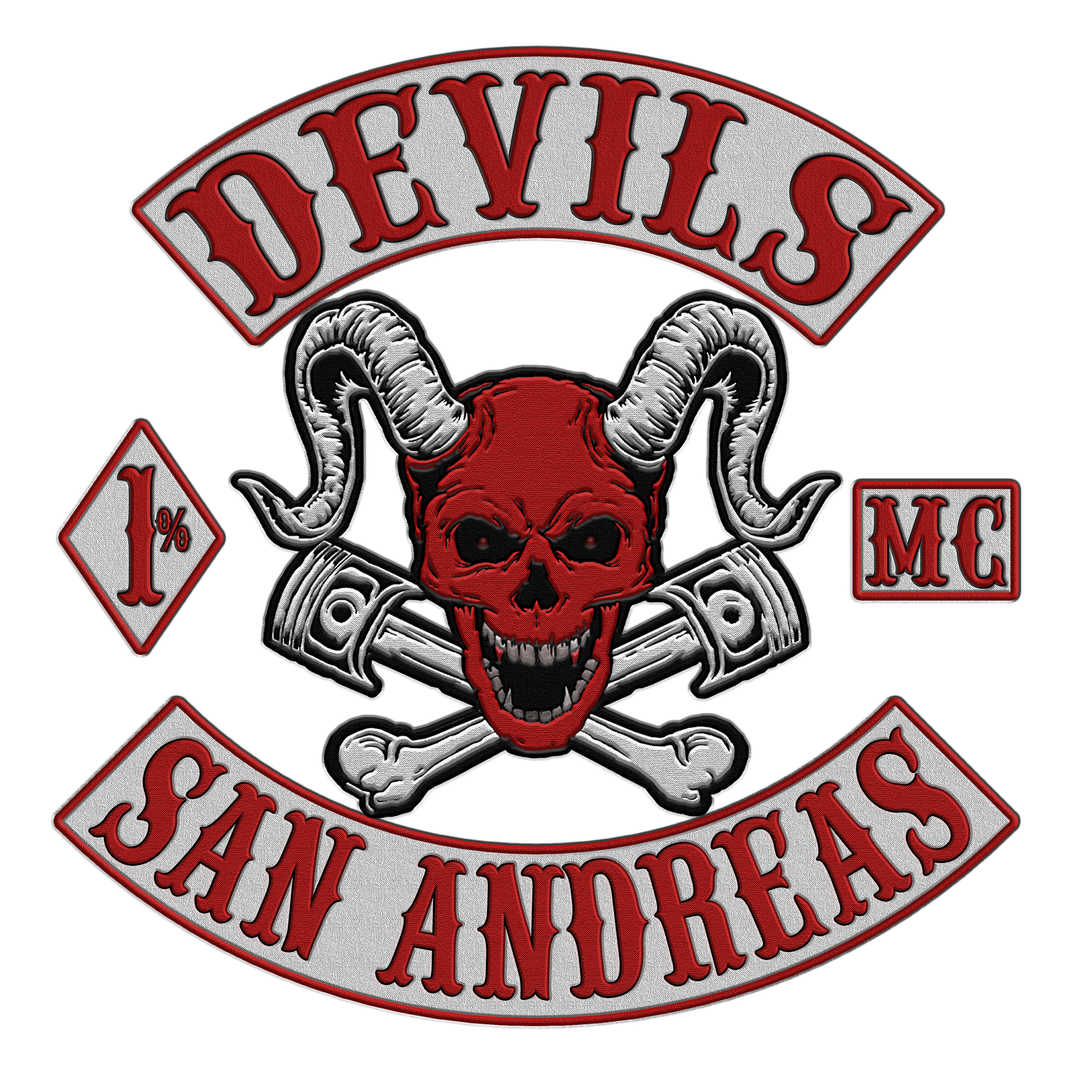 A logo of the DevilsMC